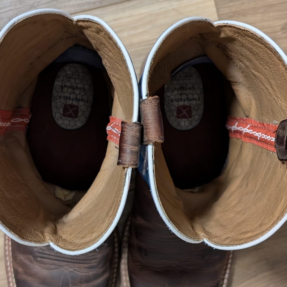 Men's Twisted X Square Toe Cowboy Boots - Picture 11 of 11